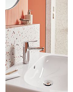 Grohe Eurosmart Waschtischarmatur 23325000 Cosmopolitan, chrom, EcoJoy, mit Ablaufgarnitur
