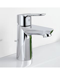 Robinet de lavabo Grohe BauEdge 23328000 chrome, S-Size, avec barre de traction