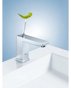 Grohe Eurocube Joy Waschtischarmatur 23657000 chrom, M-Size, mit Ablaufgarnitur