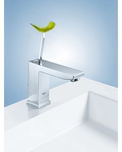 Grohe Eurocube Joy Waschtischarmatur 23657000 chrom, M-Size, mit Ablaufgarnitur