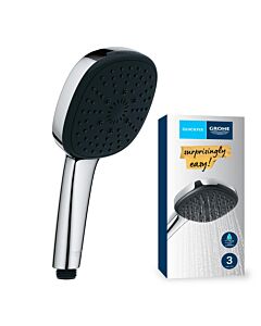 Grohe Vitalio Comfort Douchette à main 110 26092001 3 types de jets chromé