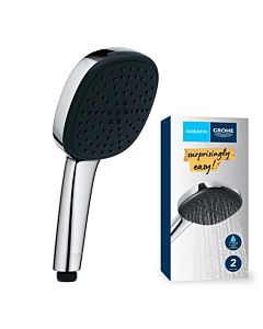 Grohe VITALIO COMFORT 110 26397001 2 types de jets chromé