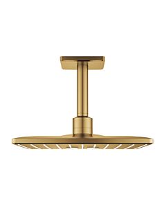 Grohe Rainshower overhead Grohe Rainshower 26481GN0 brushed cool sunrise, ceiling outlet 142mm, 2 jet types