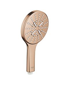 Grohe Rainshower Handbrause 26574DL0 warm sunset gebürstet, 3 Strahlarten, Duschkopf