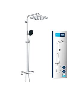 Grohe Vitalio Comfort 250 système de douche 26696001 avec mitigeur thermostatique pour montage mural chromé