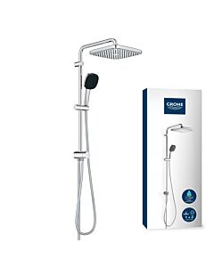 Grohe Vitalio Comfort 250 Flex shower system 26698001 with diverter for wall mounting chrome