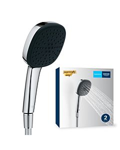 Grohe Vitalio Comfort 110 Handbrausenset 26973001 2 Strahlarten (RAIN, JET) chrom