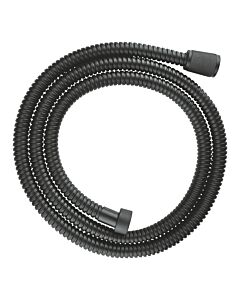 Flexible de douche métallique LONG-LIFE en métal 27502KS1 noir mat