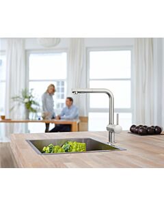 Grohe Minta kitchen mixer 30274DC0 supersteel pull-out spout