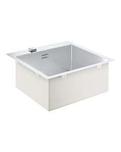 Grohe Spülbecken 51,8x51 cm, en saillie ou à fleur, vasque 2000 , acier inoxydable