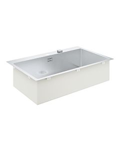 Grohe Spülbecken 84,6x51 cm, en saillie ou à fleur, vasque 2000 , acier inoxydable