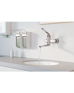 Grohe washstand wall fitting 32775000 Euroeco Special, chrome, projection 341 mm