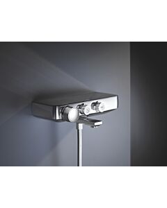 Grohe Grohtherm Wannen-Thermostat 34718000 chrom, DN 15, Wandmontage