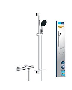 Grohe Thermostat de douche Precision Feel 34853001, 2000 /2&quot;, chromé
