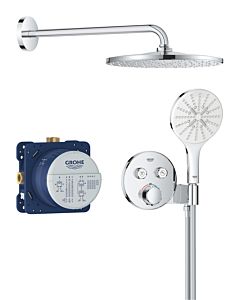 Grohe Precision SmartControl shower system 34877000 concealed with Vitalio Rain Mono 310, chrome