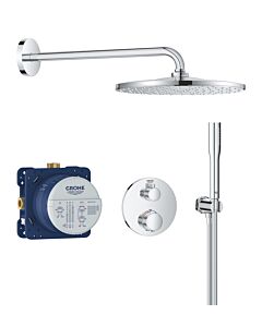 Grohe Precision Thermostat Duschsystem 34880000 Unterputz mit Vitalio Rain Mono 310, chrom