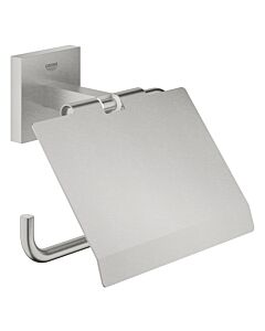 Grohe start Cube porte-papier hygiénique 41102DC0 Supersteel, avec couvercle