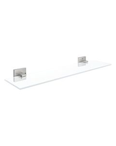 Grohe start Cube glass shelf 41109DC0 Supersteel, 530mm