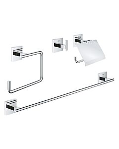 Grohe start Cube Bathroom -set 4 in 2000 41115000 chrome, Bathroom accessories set