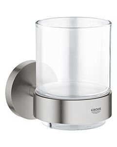 Grohe Start Glas mit Halter 41194DC0 Supersteel