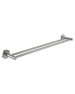 Grohe Démarrer double Badetuchhalter 41203DC0, 654 mm, Supersteel
