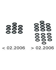 Grohe O-ring 01283 6x2 20 pieces 0128300M