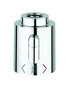 poignée de sélection de température Grohe 06676 06676000 pour thermostat chromé