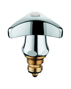 Grohe Oberteil 3/8", rot, chrom, Trecorn Griff