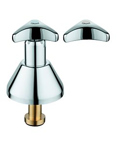 Grohe upper part 11330 for UP Ventile 11330000 Trecorn Gr. Mark. blue 2000 / 2 &quot;chrome
