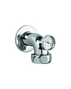 Grohe Abgangsbogen 12444, chrom DN 32, 11/2"x11/4" Aussengewinde, m. Thermometer