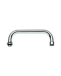 Grohe U-Auslauf 13028 Ausladung 200mm 13028000 für Küchen-Wandbatterien, 1/2" chrom