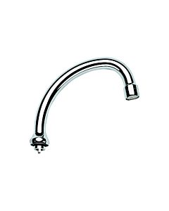 Grohe Rohrauslauf 13076 Ausladung 140mm 13076000 schwenkbar m. Anschlag chrom