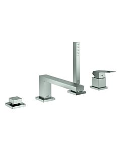 Grohe Eurocube 4-hole tub combination 19897DC1 supersteel