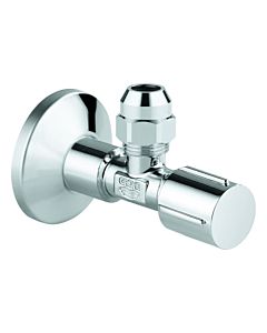 Grohe angle valve 22039000 chrome 1/2 &quot;x3 / 8&quot;, self-sealing