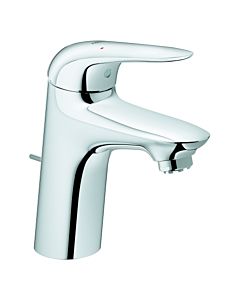 Grohe Eurostyle Waschtischarmatur 23710003 chrom, S-Size, mit Ablaufgarnitur, Niederdruck