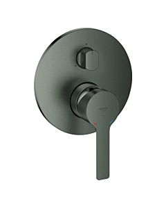 Lineare Grohe 24095AL1 brushed hard graphite, concealed single lever mixer with 3-way diverter