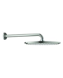 Grohe Rainshower Cosmopolitan Kopfbrause 26066DC0 supersteel, mit Brausearm, 380 mm