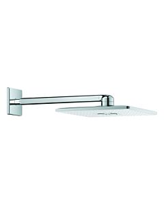 Grohe Rainshower 310 SmartActive Cube Kopfbrause 26479LS0, moonwhite, mit Duscharm 430 mm
