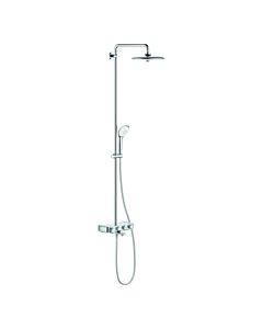 Grohe Euphoria shower system 26510000 surface-mounted bath thermostat, shower arm 450mm, chrome