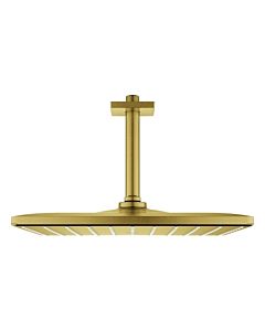 Grohe Rainshower set de douche de tête 26566GN0 brossé cool sunrise, avec évacuation au plafond 14,2 cm, avec limiteur de débit