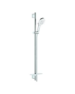 Grohe Rainshower shower set 26579LS0 moon white, shower bar 900mm, 3 spray modes, flow limiter 9.5 l / min