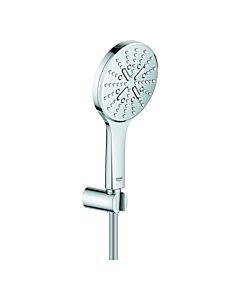 Grohe Rainshower hand shower 26581000 chrome, 3 jet types, shower head, shower head