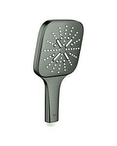 Grohe Rainshower shower 26582AL0 brushed hard graphite, 3 spray modes, with flow limiter 9.5 l / min