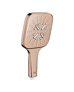 Grohe Rainshower shower 26582DL0 warm sunset brushed, 3 jet types, with flow limiter 9.5 l / min