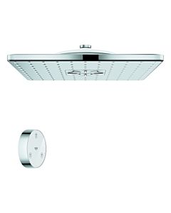 Grohe Rainshower 26643000 carré, avec télécommande, 2 types de jets, chromé
