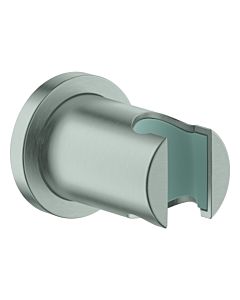 Grohe Rainshower bracket 27074DC0 supersteel, round escutcheon, not adjustable