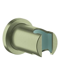 Support de douchette GROHE Rainshower non réglable, rosace ronde, nickel brossé