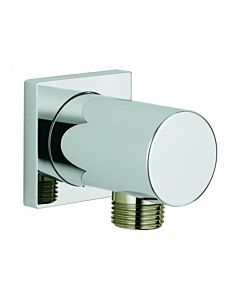 Grohe Rainshower Wandanschlussbogen 27076000 chrom, eckige Rosette