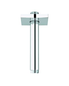 Grohe Rainshower sortie plafond 27485000 rosace carrée, longueur 142mm