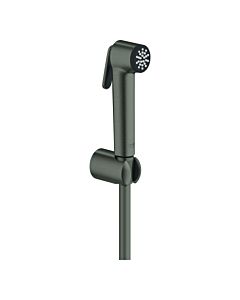Grohe Tempesta -F Trigger Spray 30 hand shower 27513AL1 with hand shower holder, 1250mm shower hose, hard graphite brushed